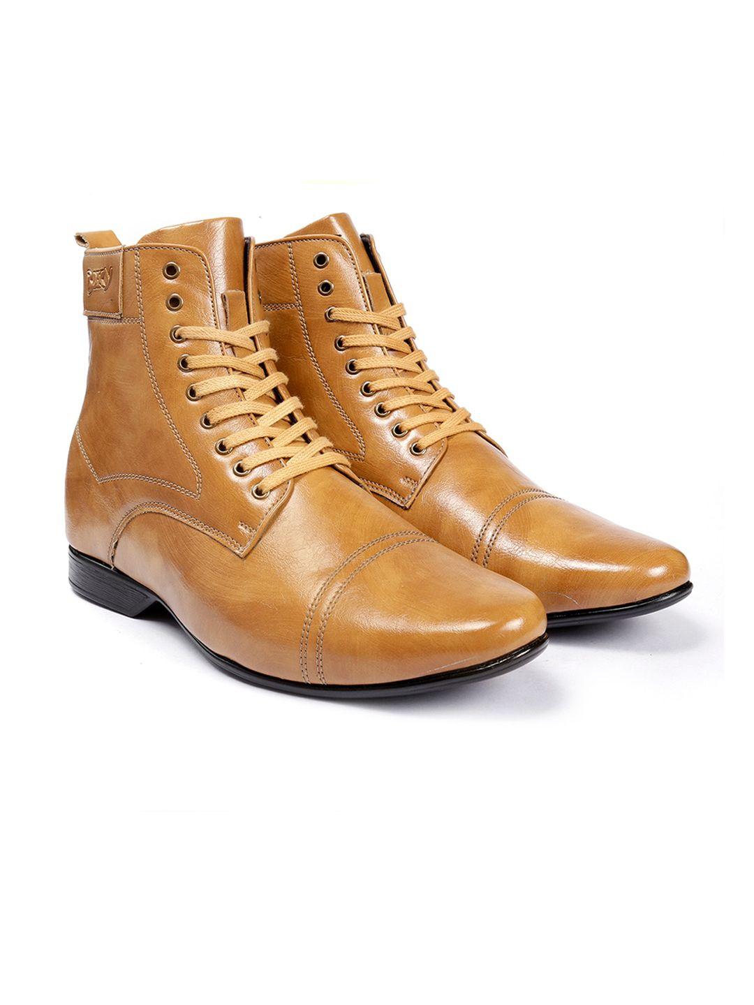 bxxy men block-heeled regular boots
