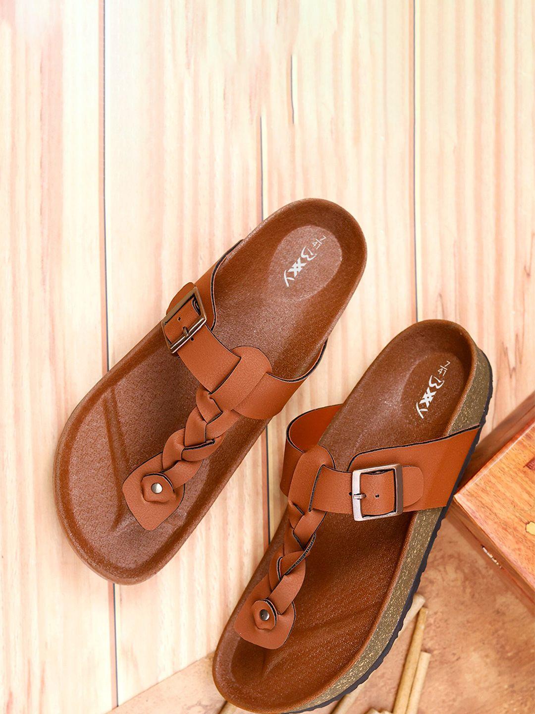 bxxy men buckle detailed comfort sandals