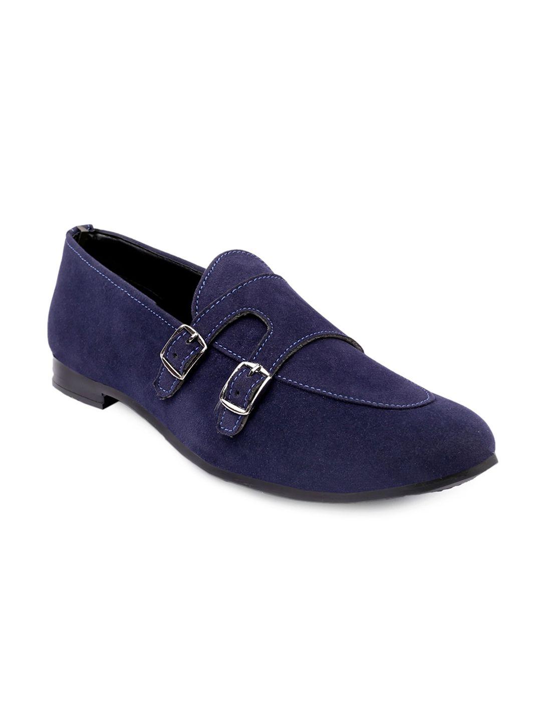 bxxy men double buckled suede monks