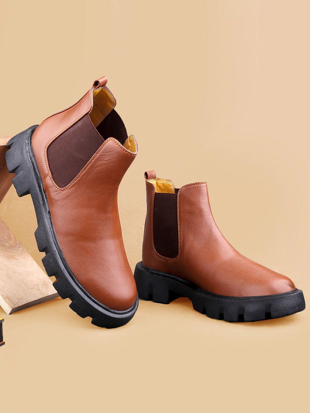 bxxy men mid top chelsea boots