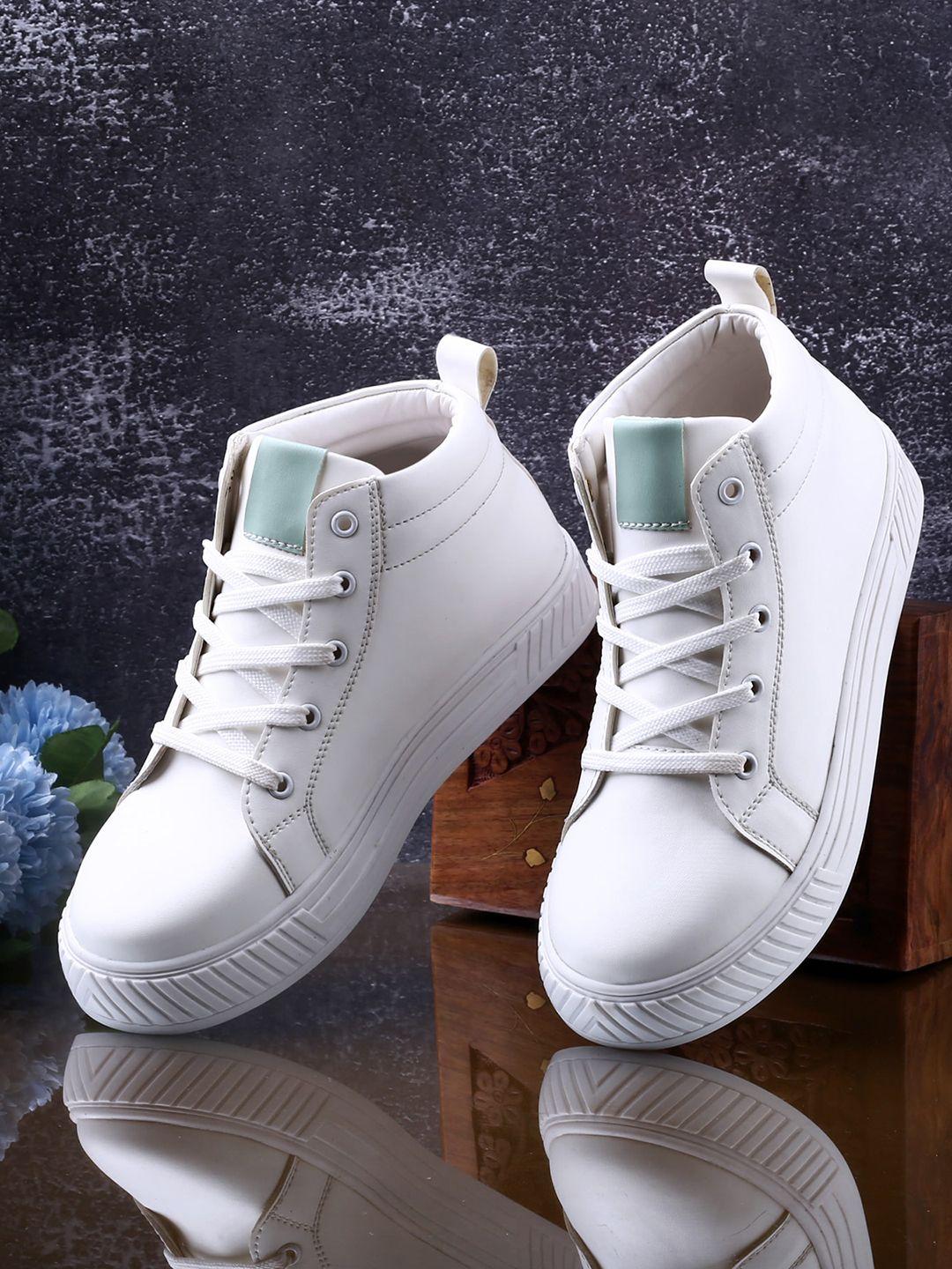 bxxy men mid top lace up sneakers