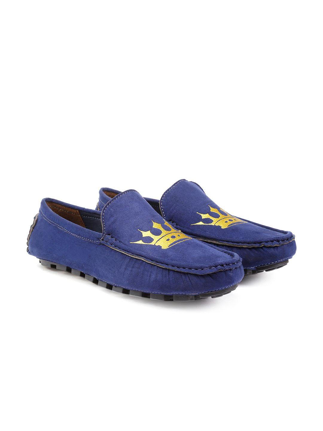 bxxy men printed slip-on loafers