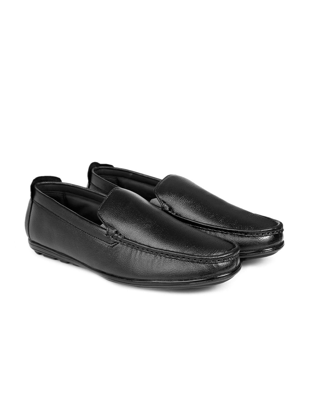 bxxy men round toe leather formal loafers