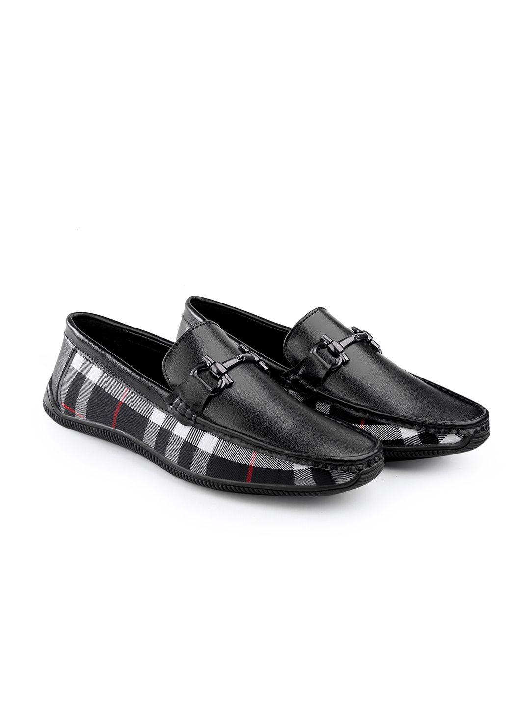 bxxy men slip on printed loafers