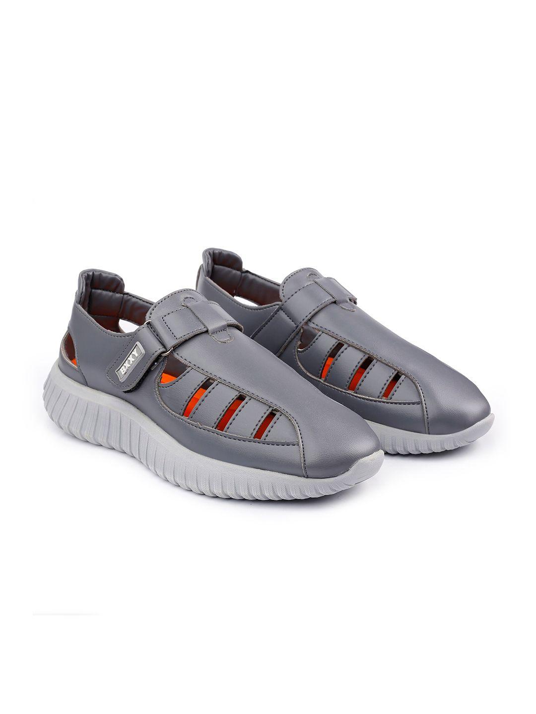 bxxy men sweat control beathable cushioning shoe-style sandals