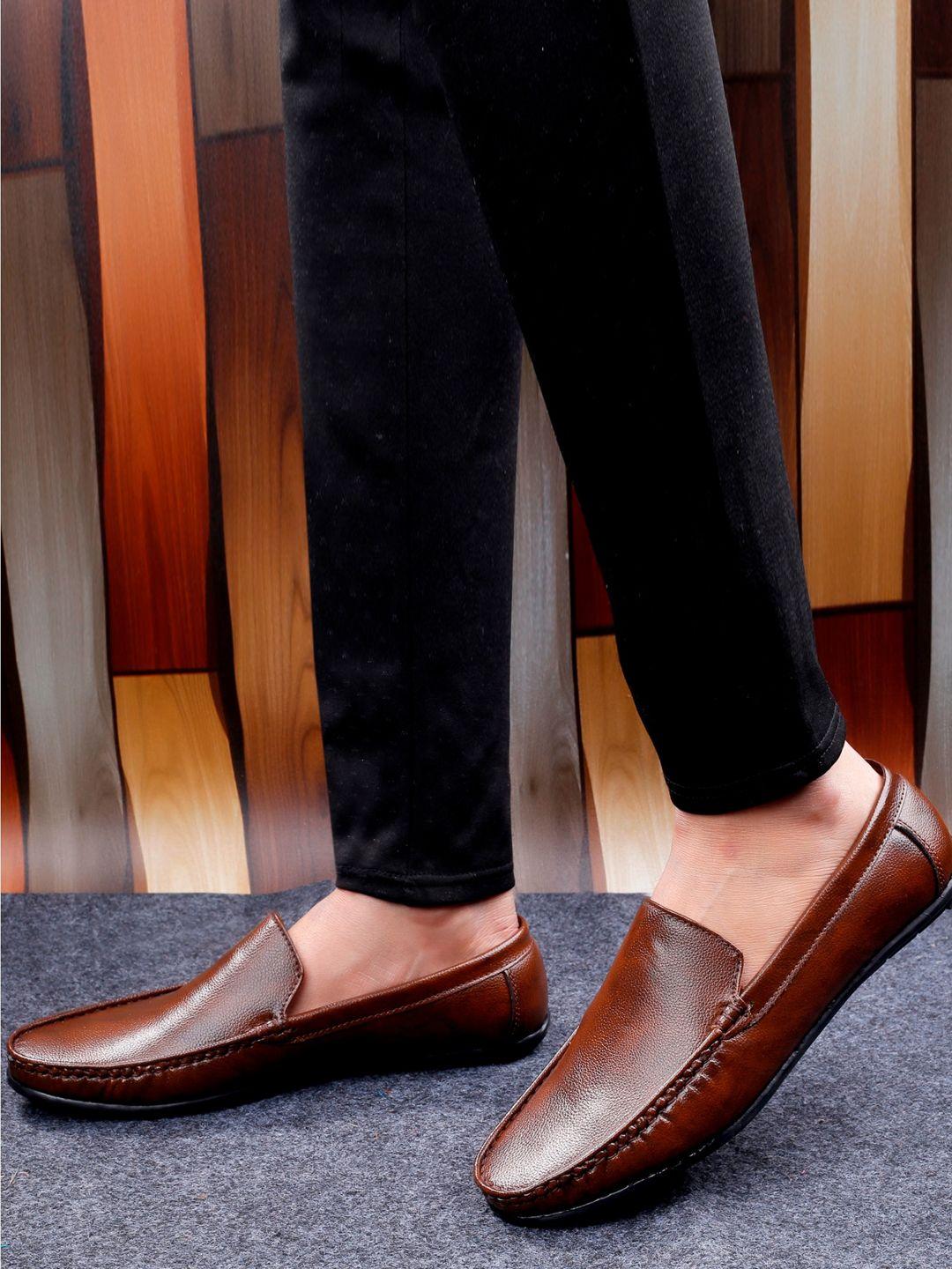 bxxy men textured formal loafers