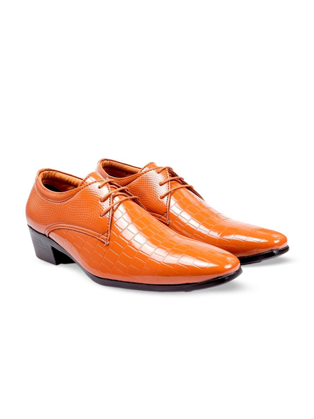 bxxy men textured height increasing formal derbys