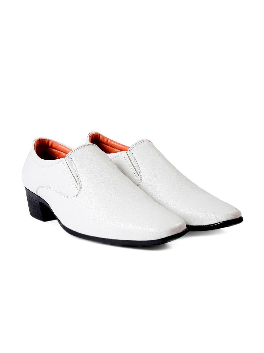 bxxy men textured height increasing formal slip-on shoes