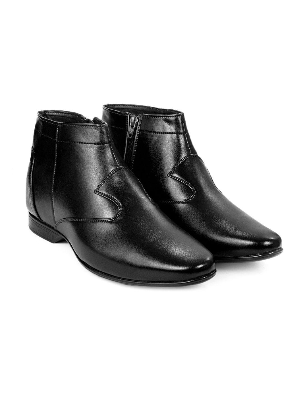 bxxy men textured height increasing regular boots