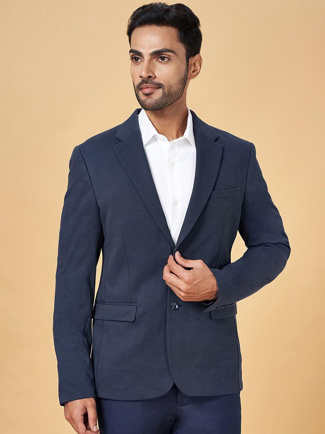 byford by pantaloons slim-fit single-breasted formal blazer