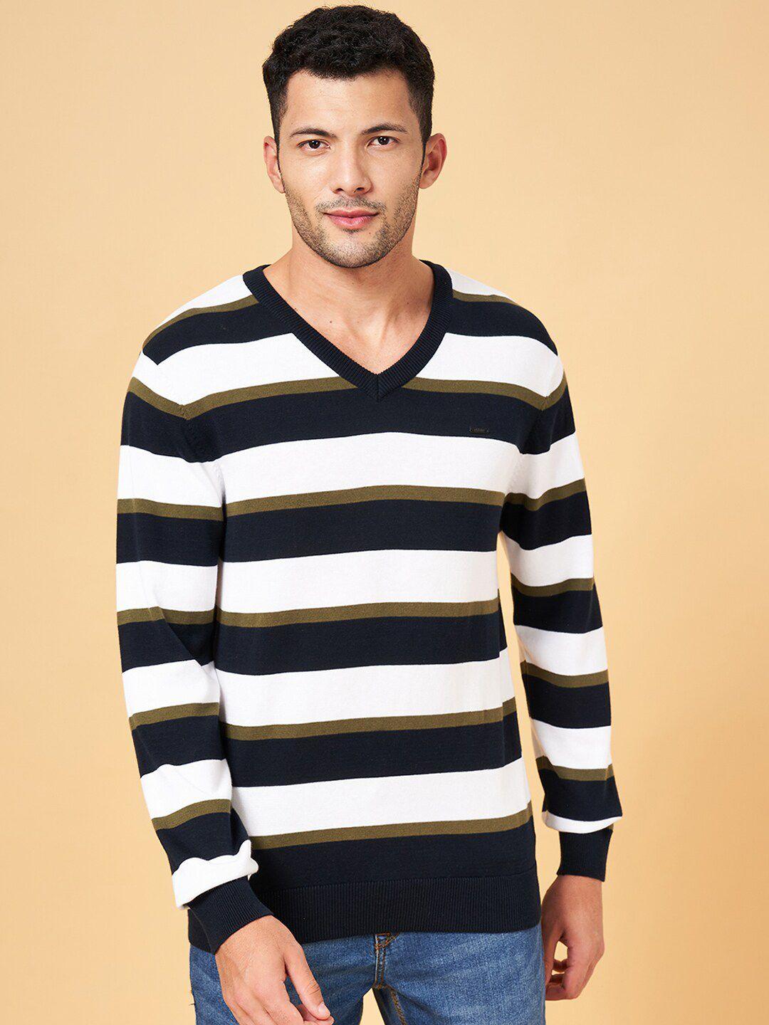 byford by pantaloons striped cotton pullover
