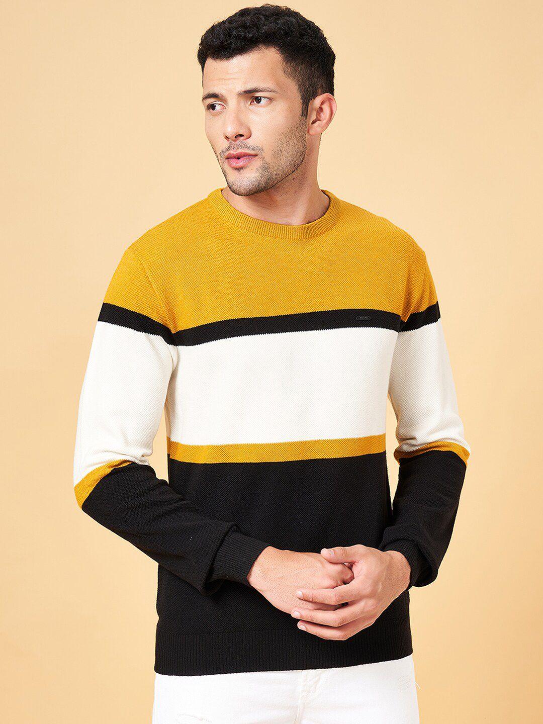 byford by pantaloons colourblocked pullover sweater