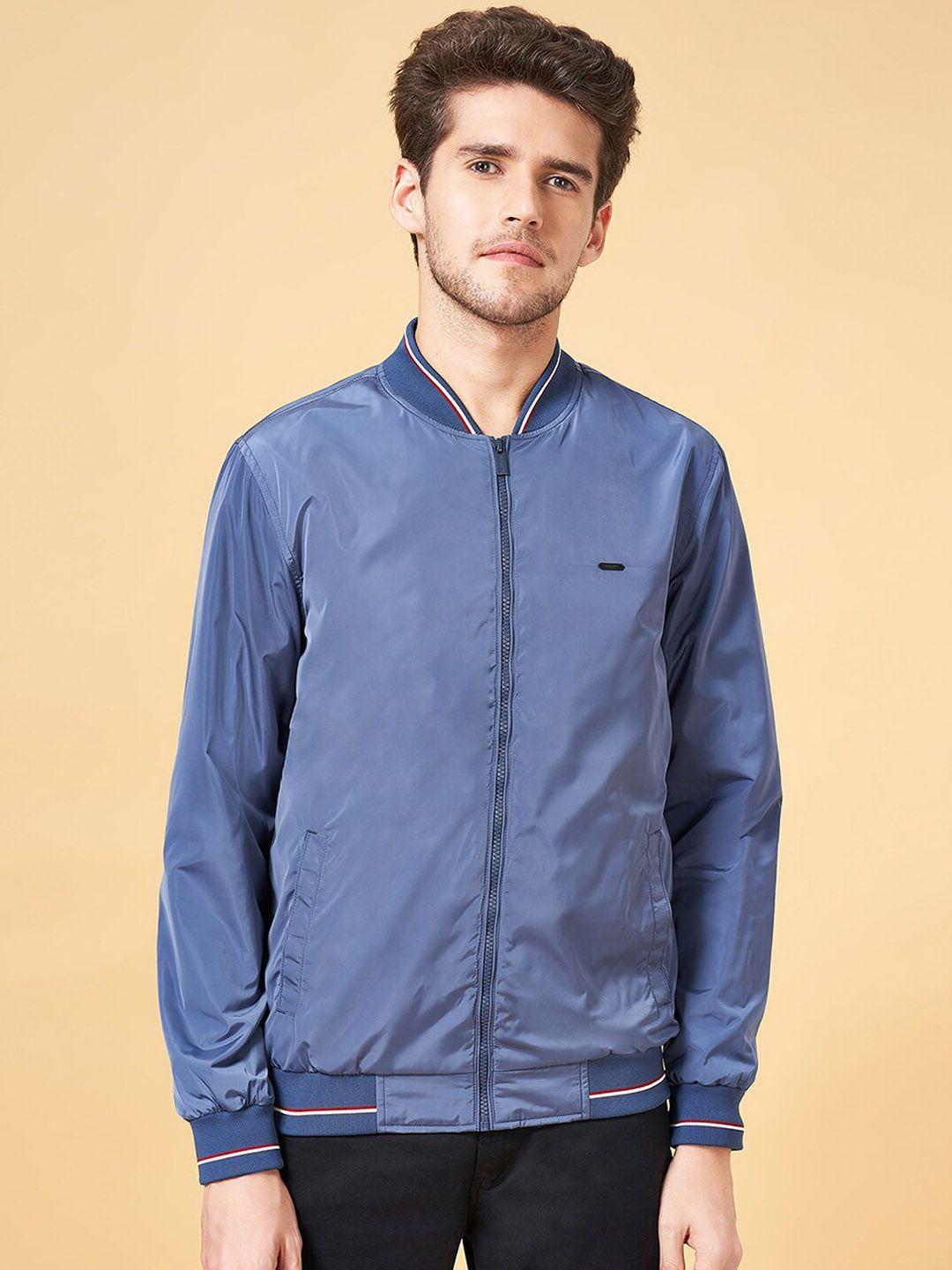 byford by pantaloons mandarin collar bomber jacket