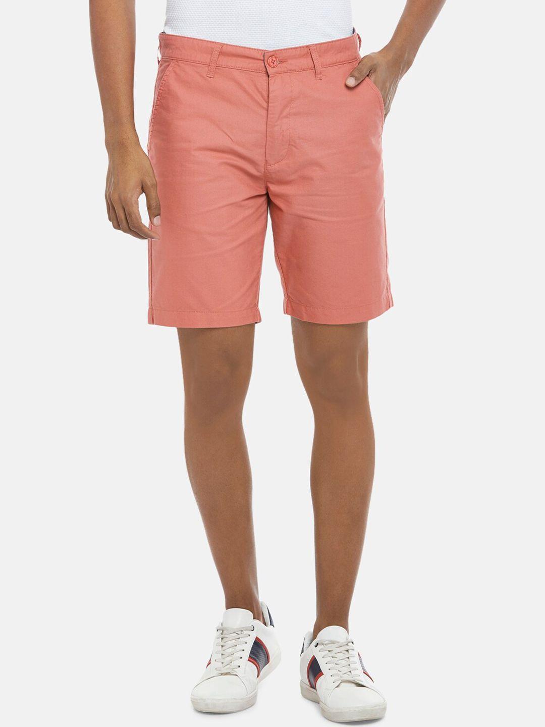 byford by pantaloons men coral slim fit outdoor shorts