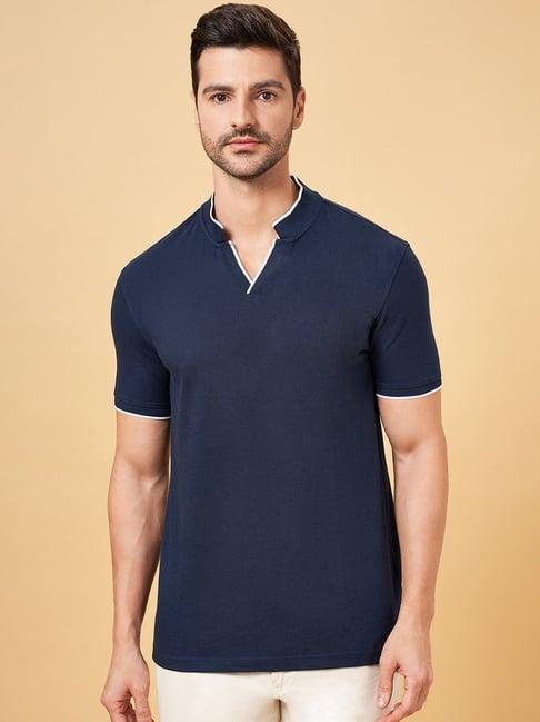 byford by pantaloons navy slim fit t-shirt