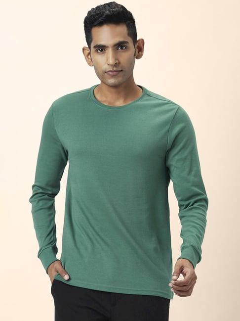 byford by pantaloons olive slim fit t-shirt