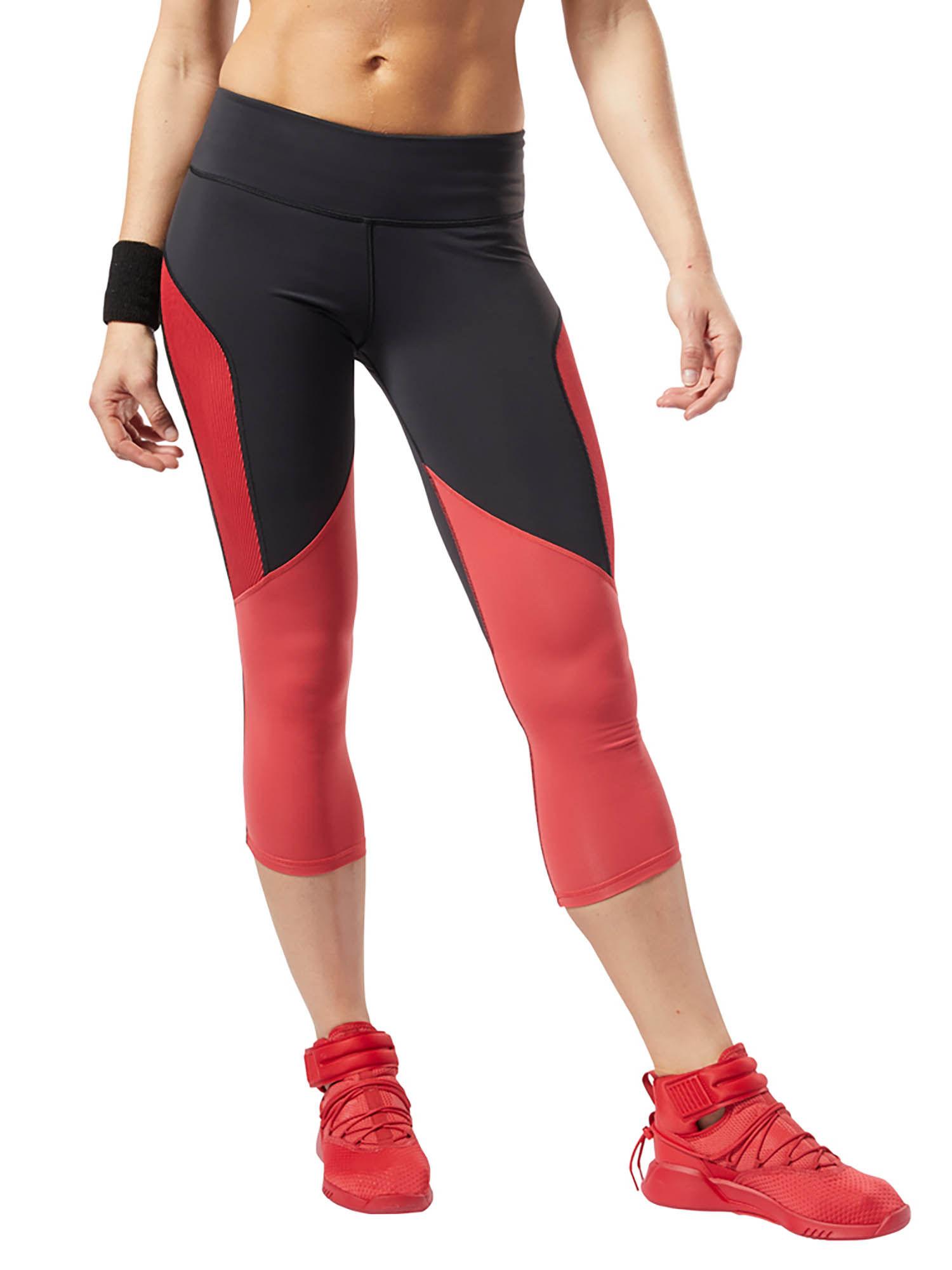 c lux 2.0 3/4 tight red studio tights