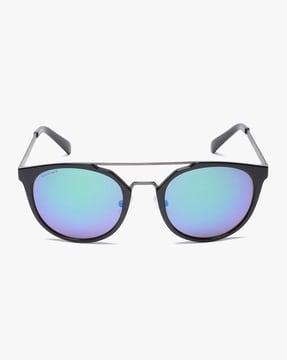 c090gr2v mirrored circular sunglasses