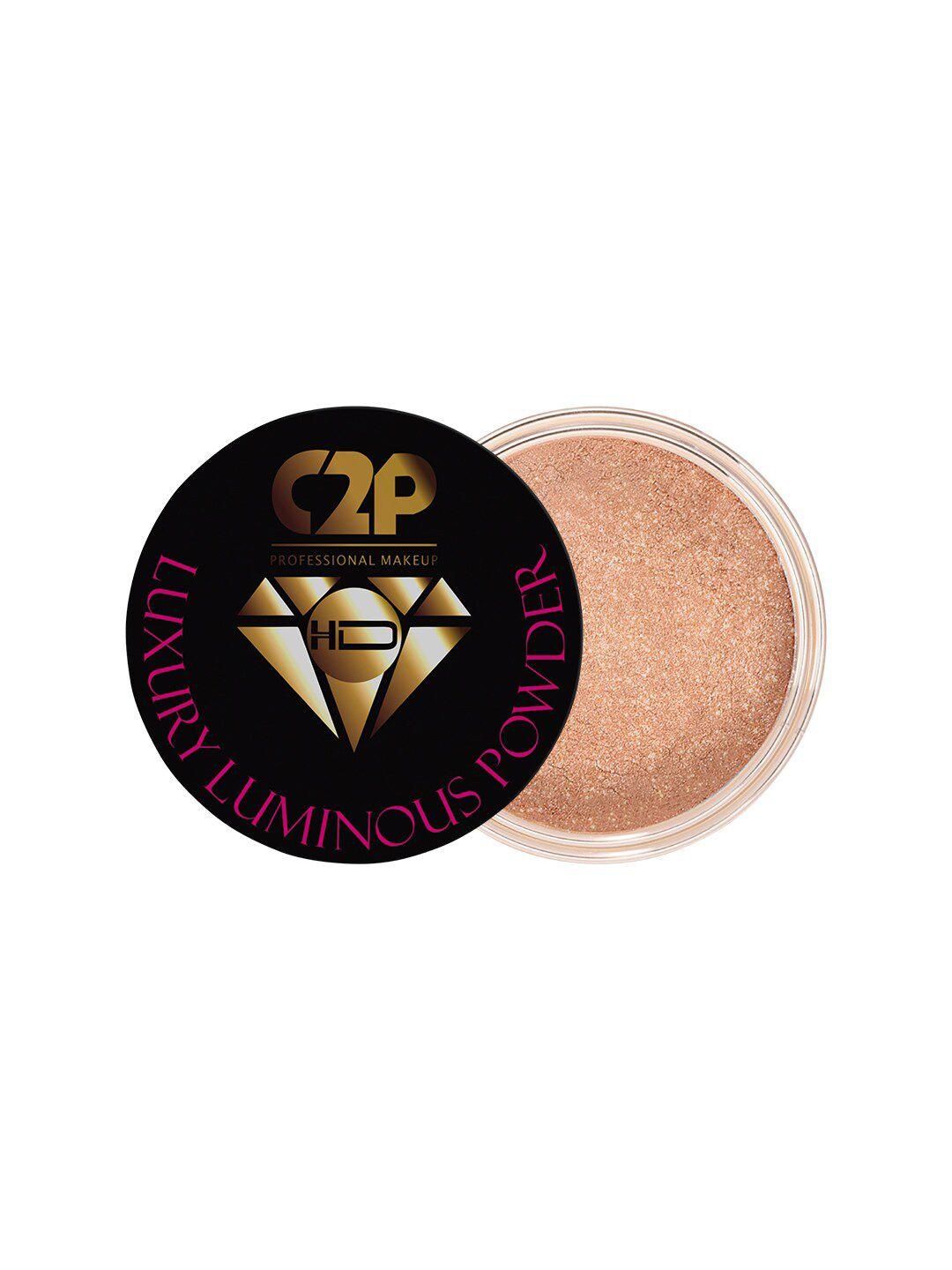 c2p professional makeup hd luxury luminous shimmer powder - natural 01