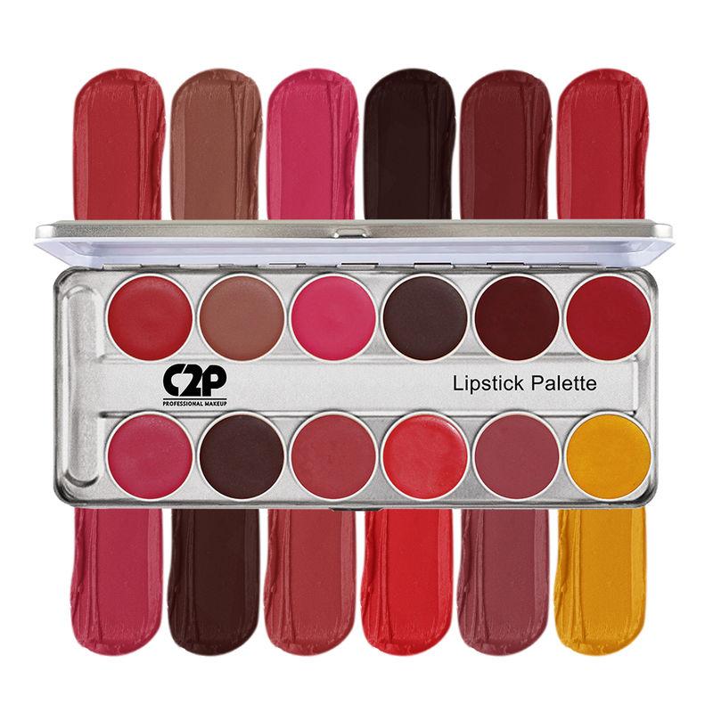 c2p pro lip cream lipstick palette