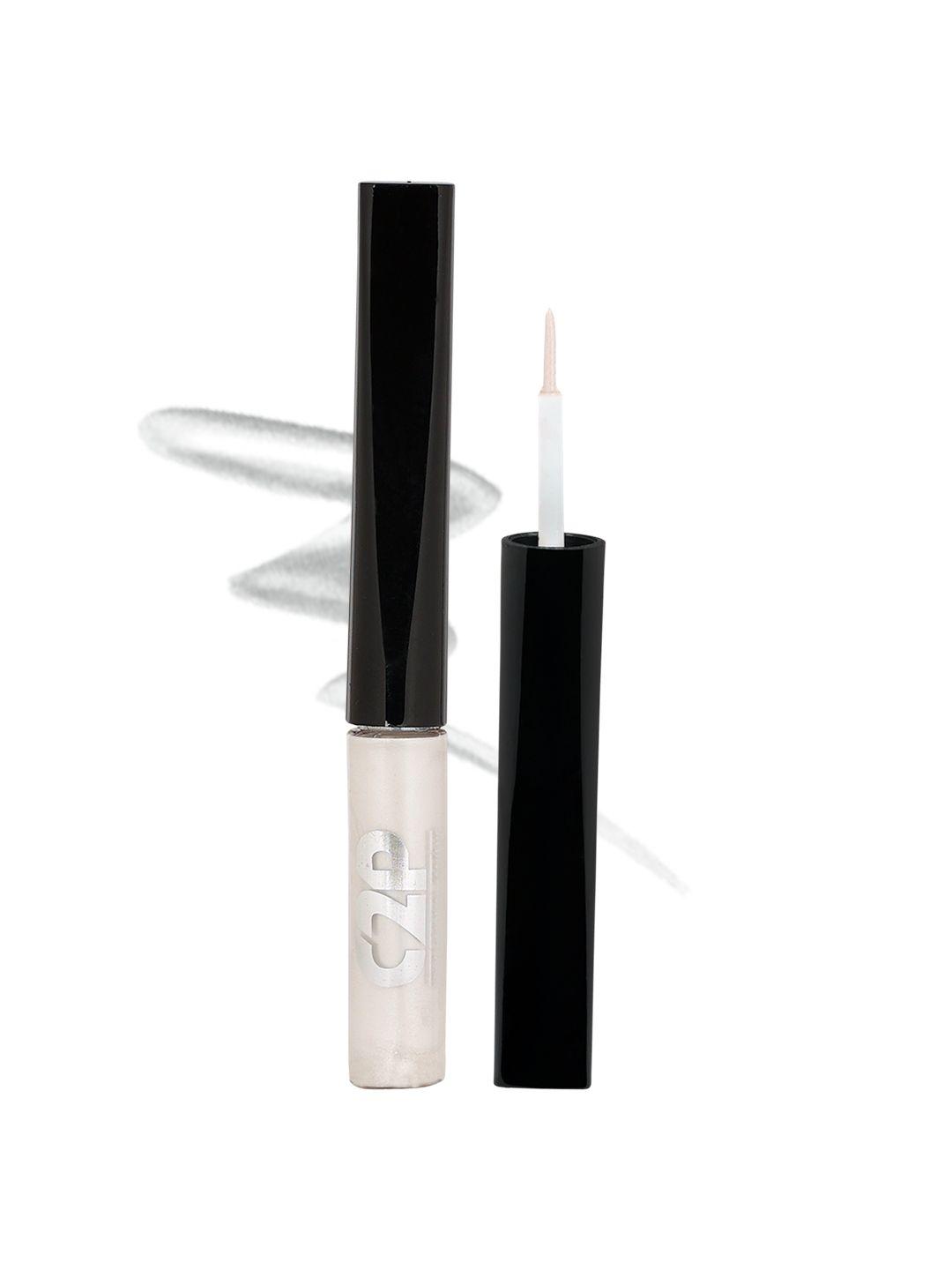 c2p professional makeup playmate matte eyeliner - royal white 02