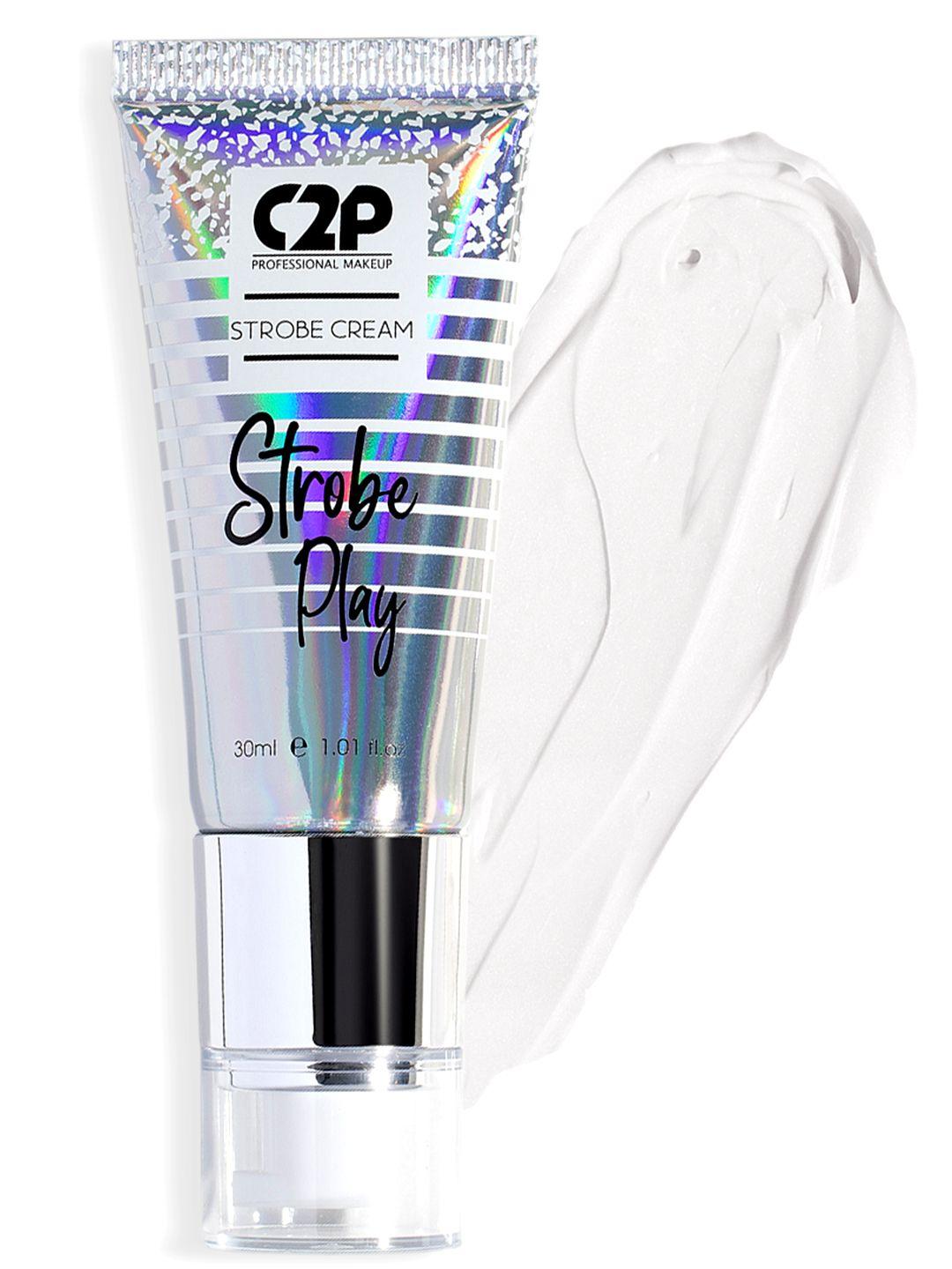 c2p professional makeup strobe play strobe cream 30 ml - silver 01