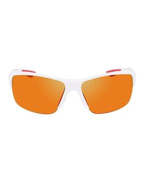 c558sp-105 half-rim rectangular sunglasses