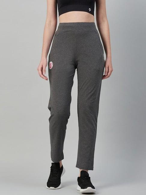c9 airwear grey regular fit sports track pants