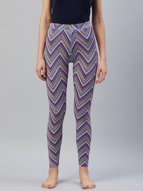 c9 airwear multicolor printed sports track pants