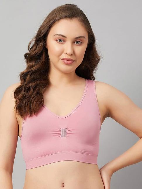 c9 airwear pink full coverage everyday bra with removable pads