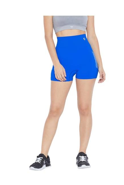 c9 blue regular fit shorts