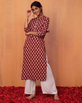 calf-length kurta