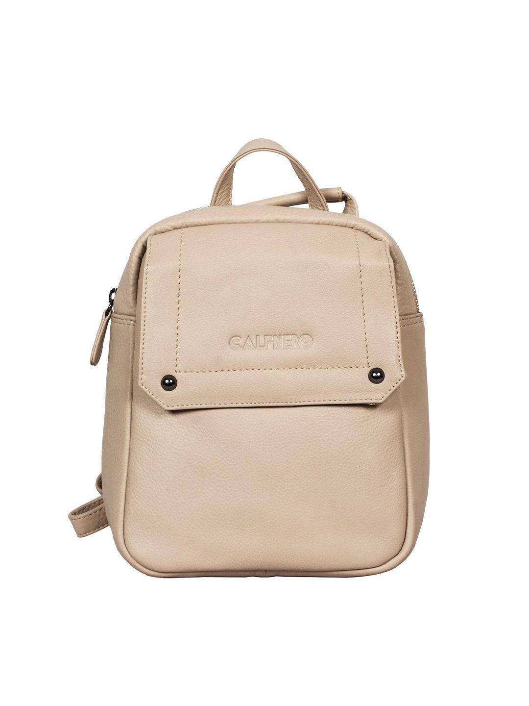 calfnero leather backpack