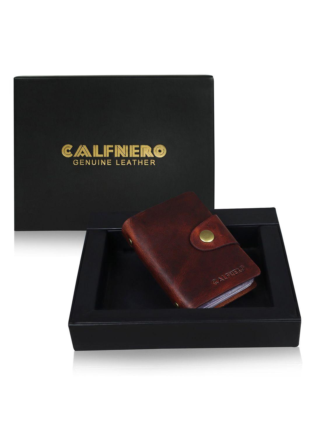 calfnero leather card holder