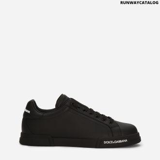 calfskin nappa portofino sneakers