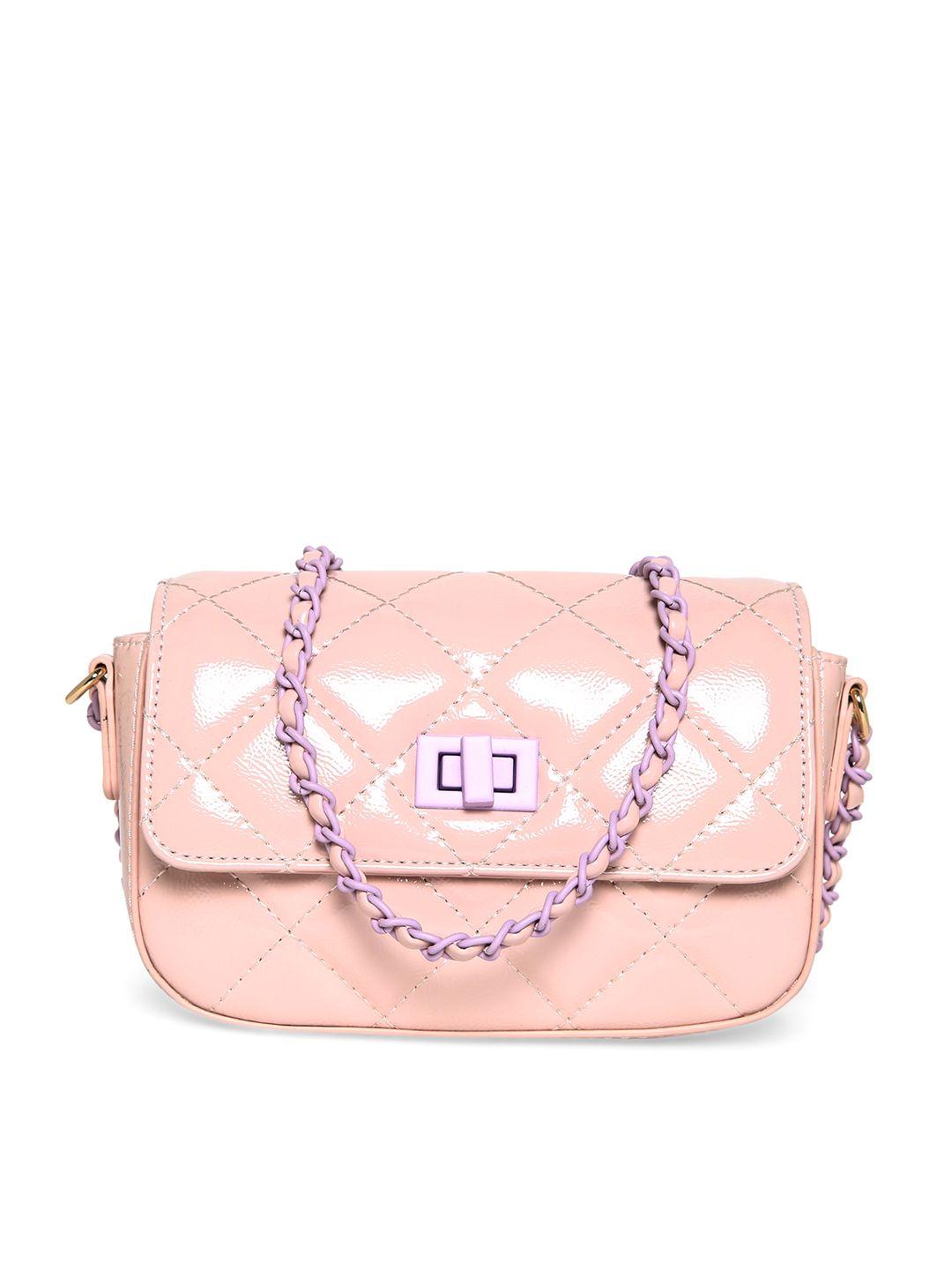 call it spring structured sling bag with quilted