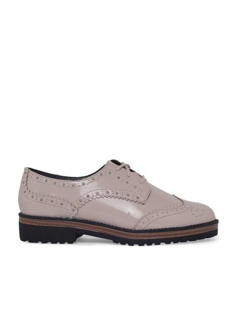 call it spring women's cavotti beige brogue shoes