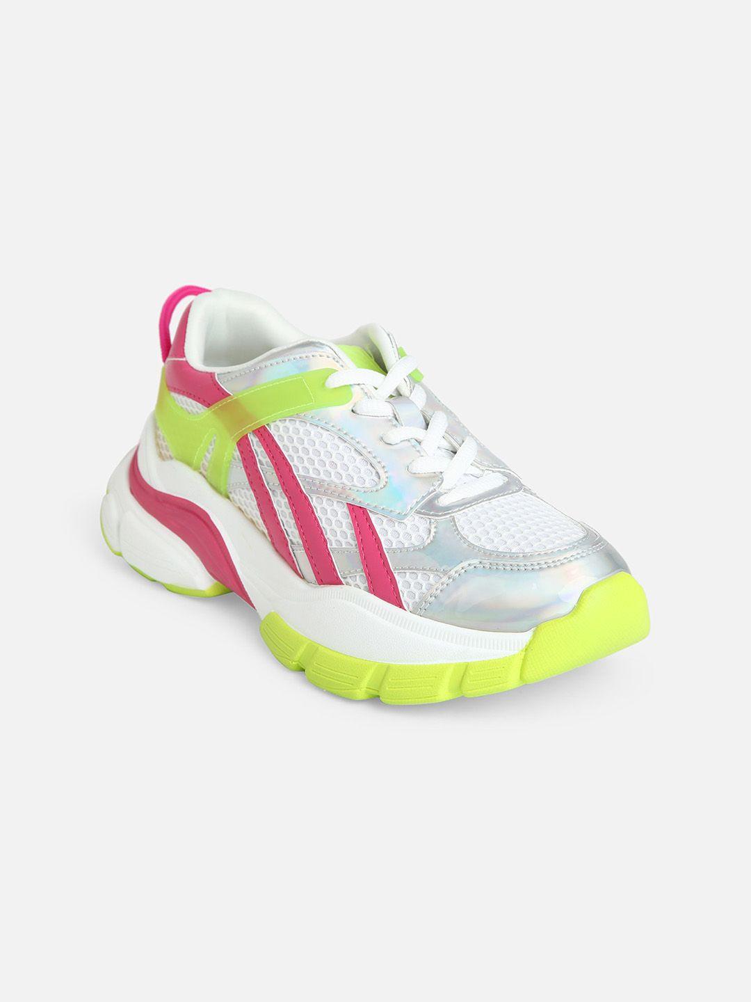 call it spring women racer670 colourblocked comfort insole basics sneakers