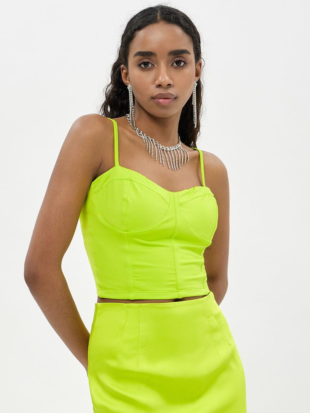 calliope solid crop top