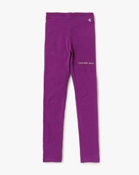 calv girls leggings, purple, 10