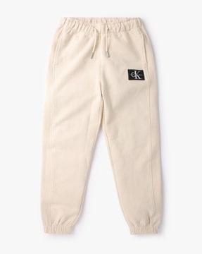 calv boys track pants, beige, 12