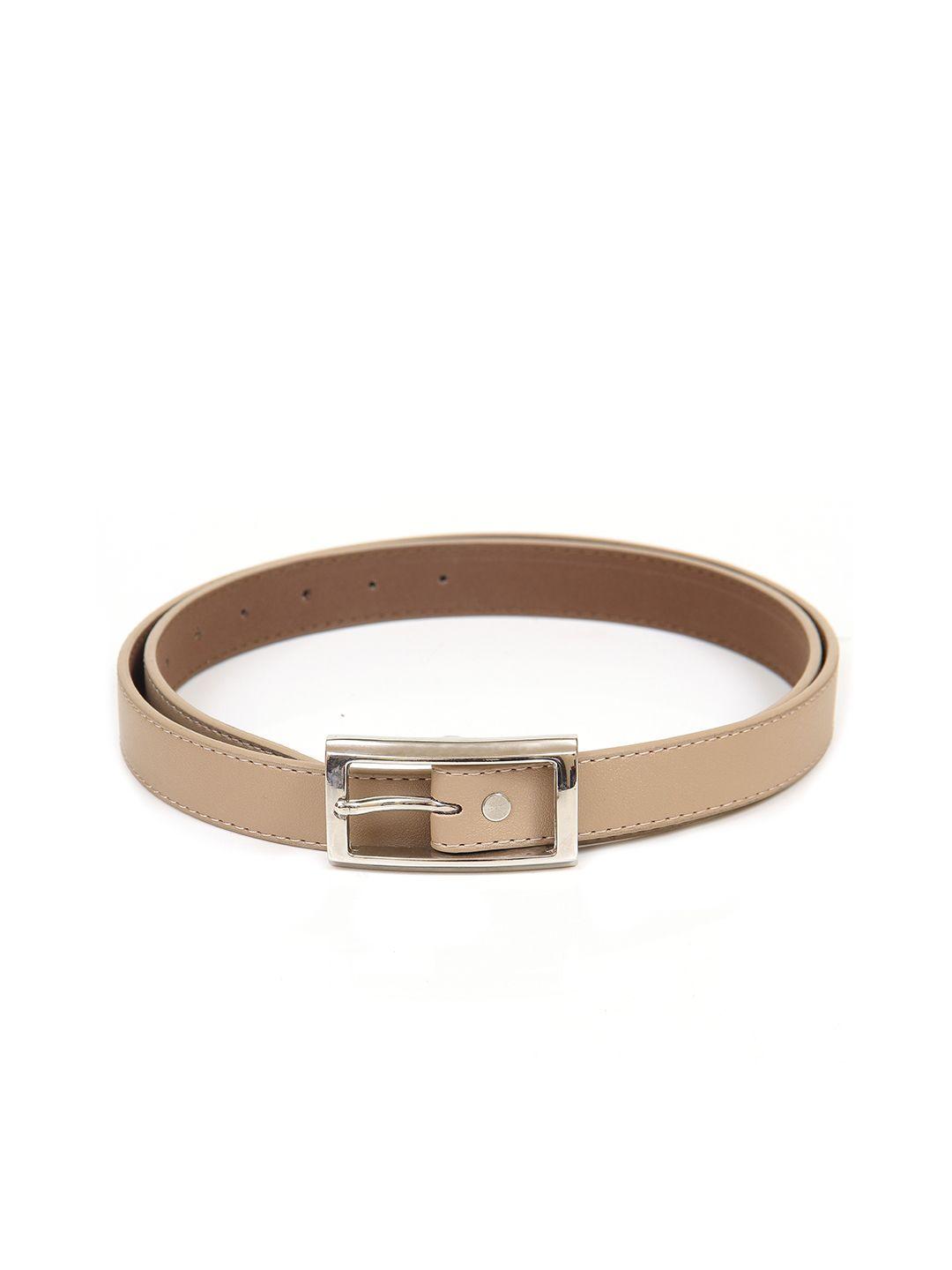 calvadoss girls beige textured belt