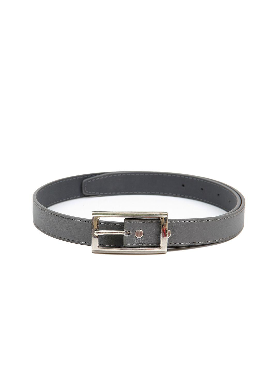 calvadoss girls grey textured belt