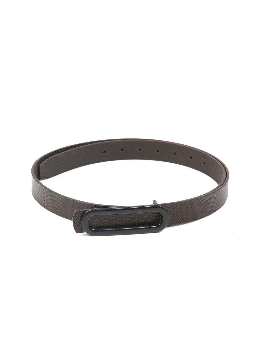 calvadoss girls textured leather slim belt