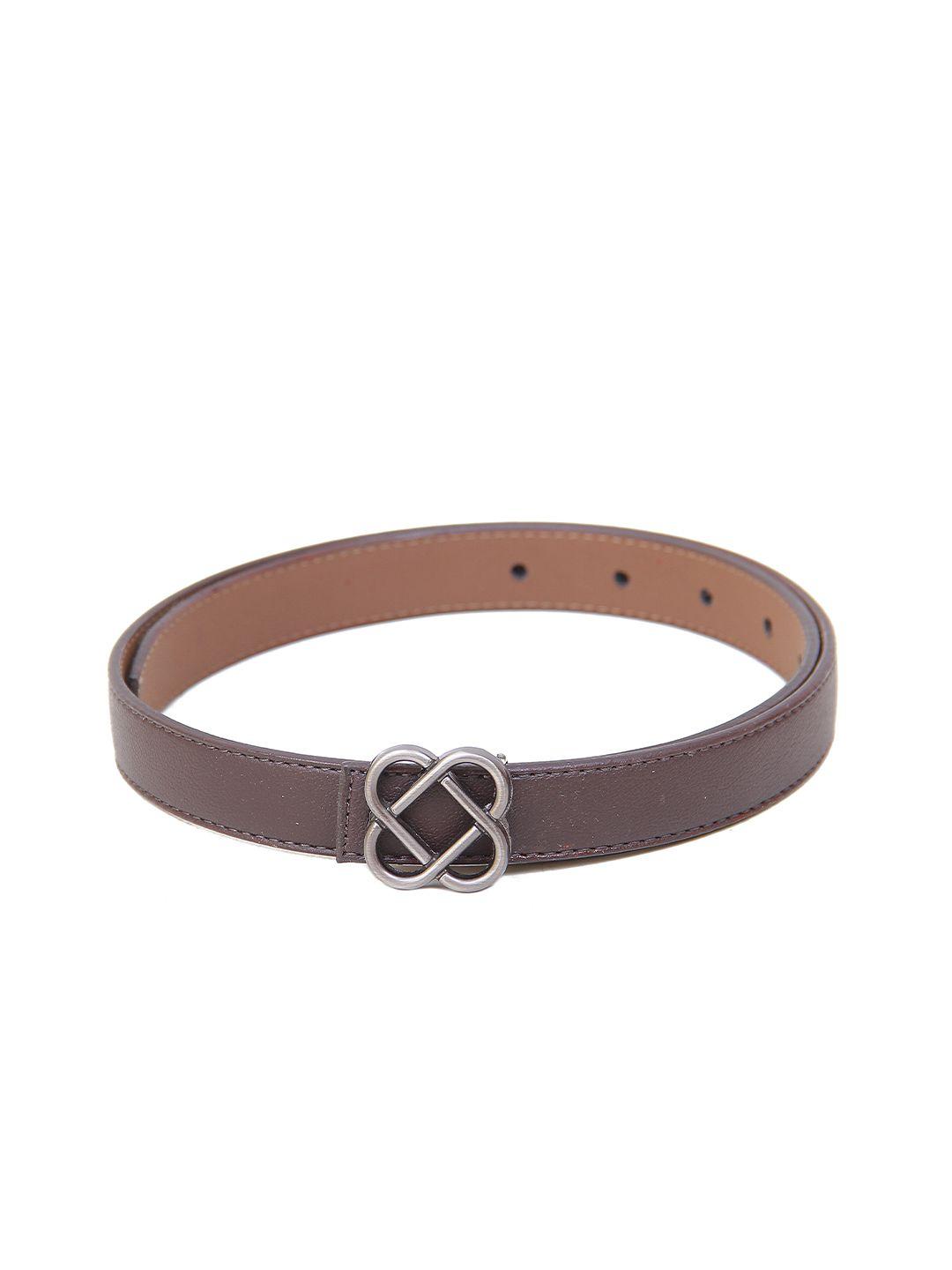 calvadoss girls textured slim belt