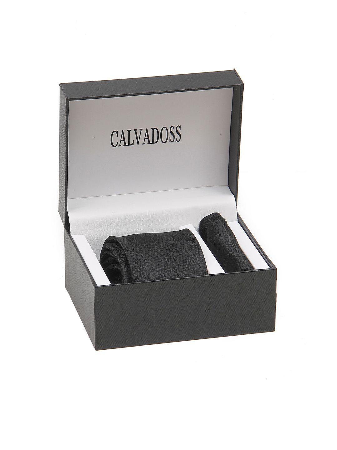 calvadoss men printed accessory gift set