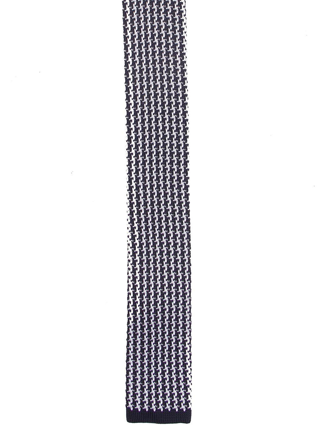 calvadoss men woven design microfiber skinny tie