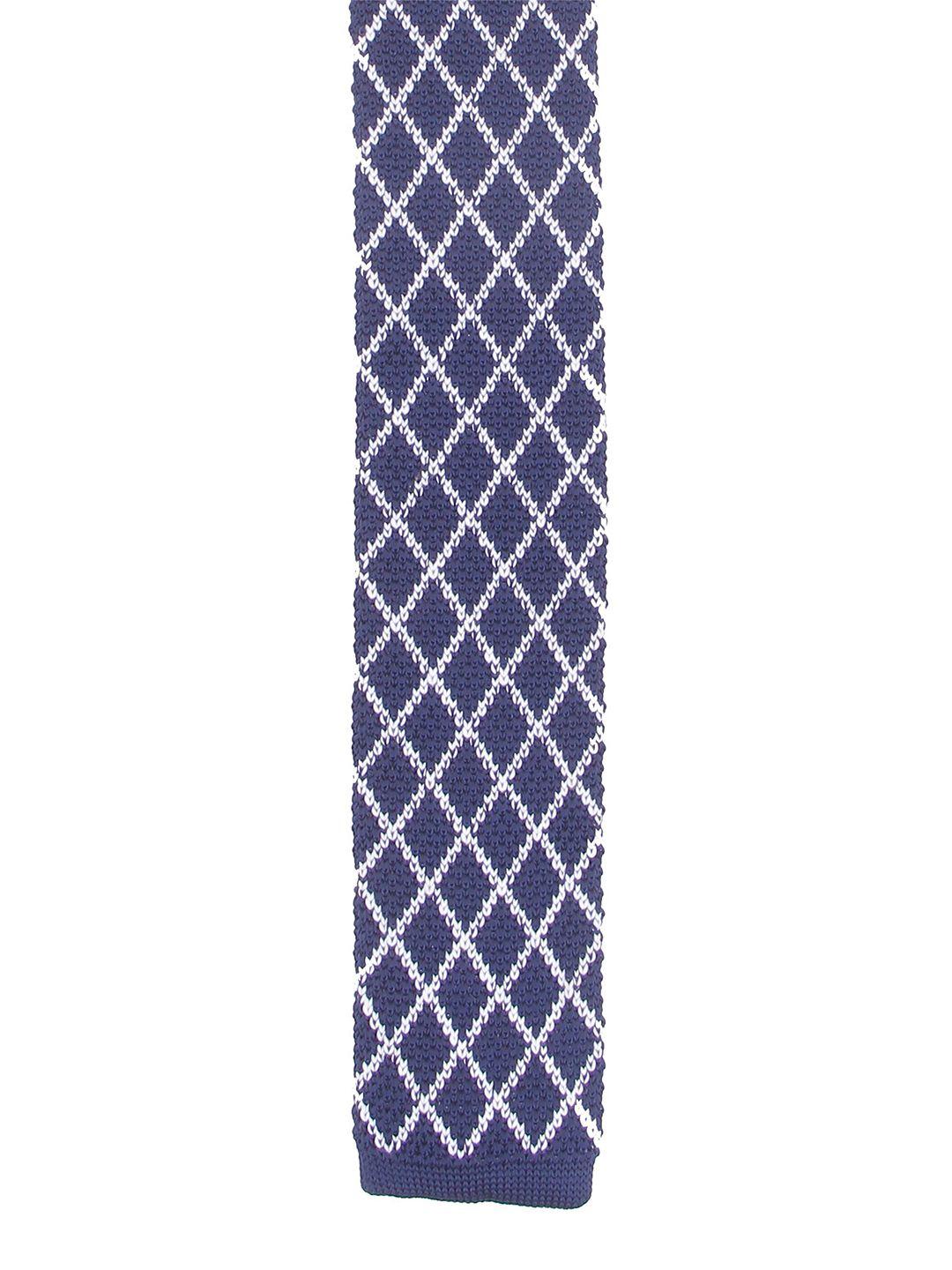 calvadoss men woven design skinny tie