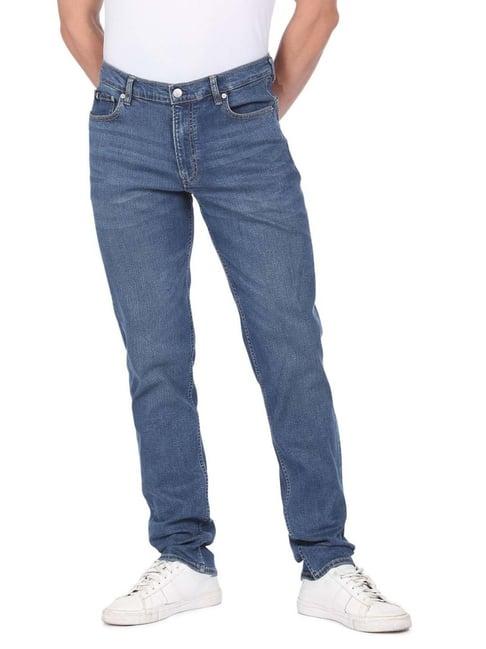 calvin klein jeans blue skinny fit jeans