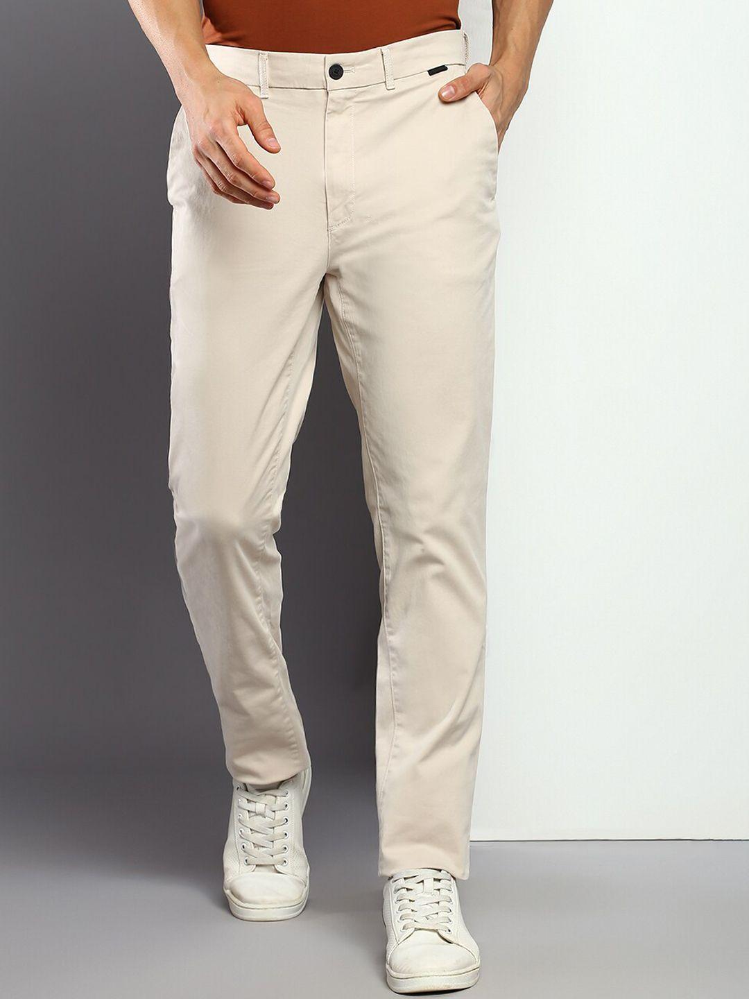calvin klein jeans men cotton regular fit trouser
